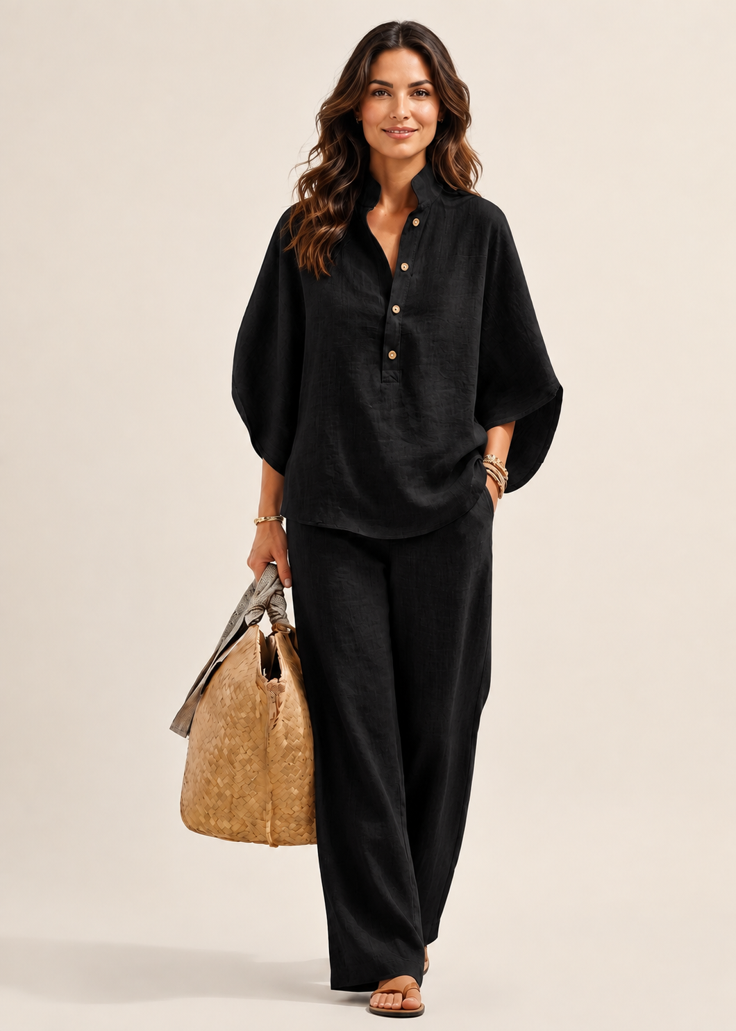 Ensemble 'Serena' coton chic fluide
