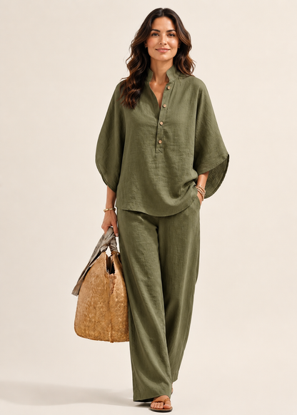 Ensemble 'Serena' coton chic fluide