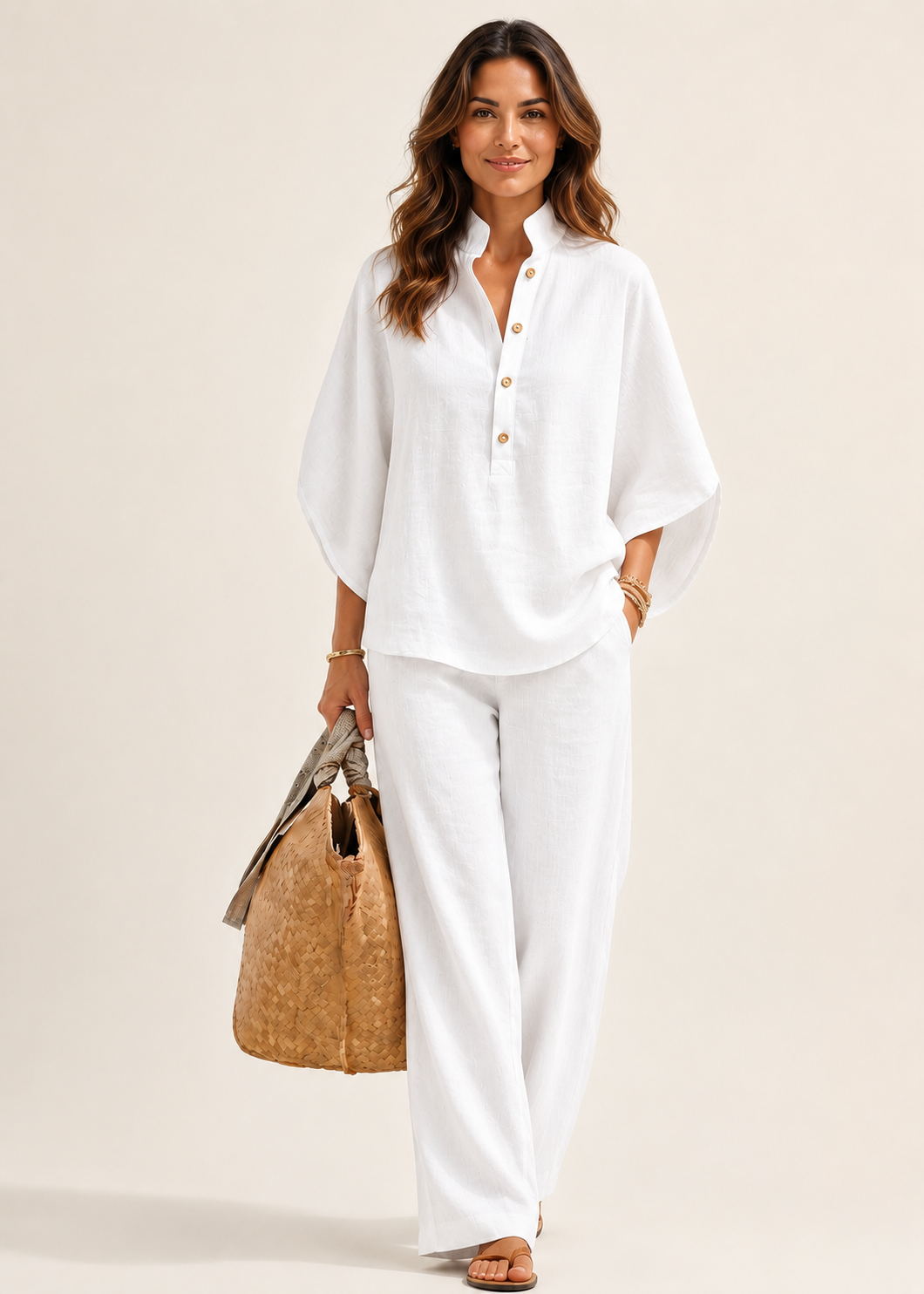 Ensemble 'Serena' coton chic fluide