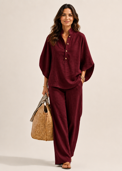 Ensemble 'Serena' coton chic fluide