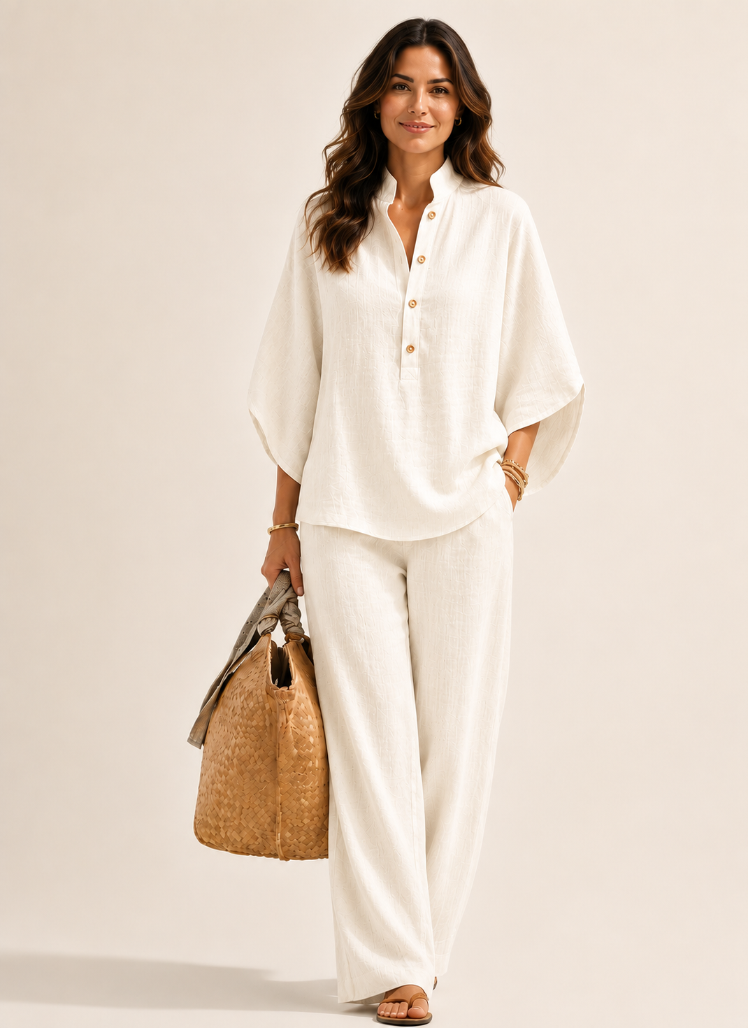 Ensemble 'Serena' coton chic fluide