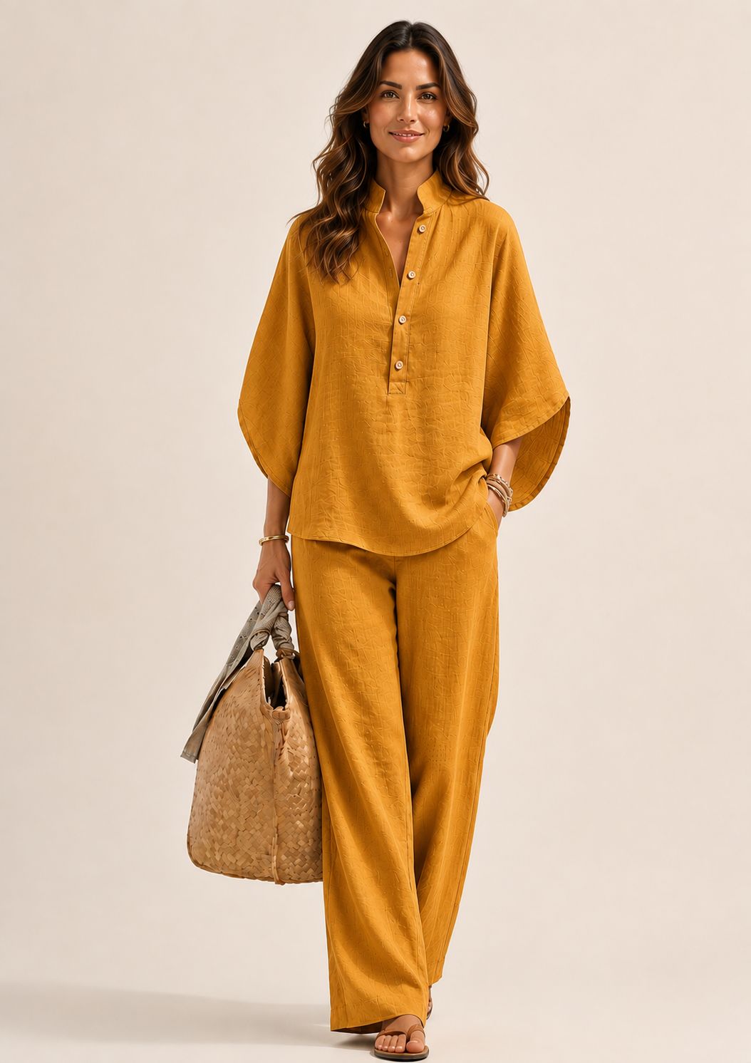 Ensemble 'Serena' coton chic fluide