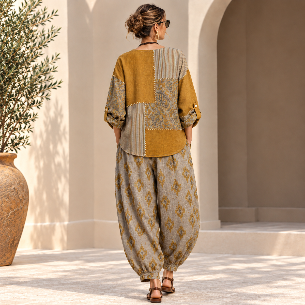 Ensemble Femme Tendance – Coupe Fluide Élégante