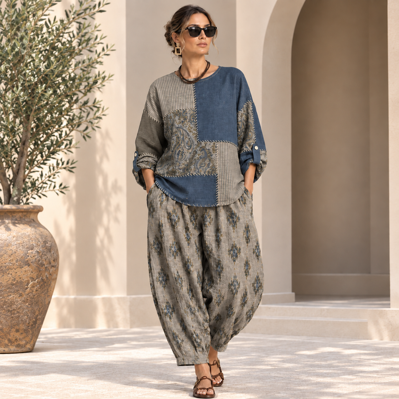 Ensemble Femme Tendance – Coupe Fluide Élégante