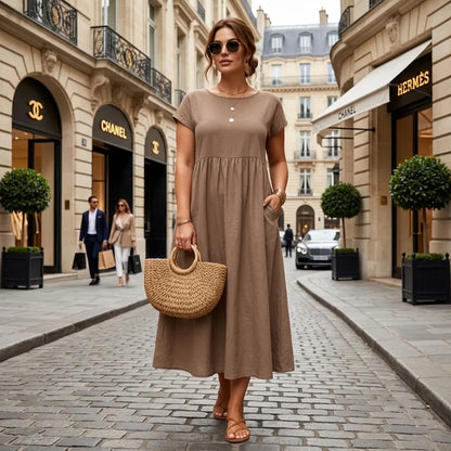 La Robe "Céleste" Élégance Quotidienne