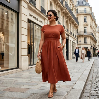 La Robe "Céleste" Élégance Quotidienne