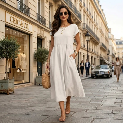 La Robe "Céleste" Élégance Quotidienne